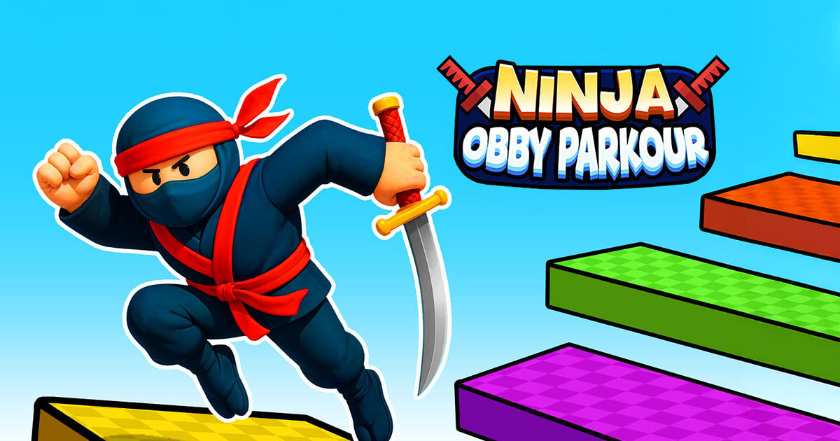 Ninja Obby Parkour - Test Your Agility Online Now! thumbnail