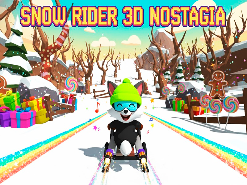 Snow Rider 3D Nostalgia: Glide Down the Slopes Online