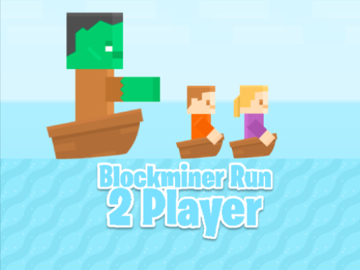 Blockminer Run Two Player: Race Your Friend Online!