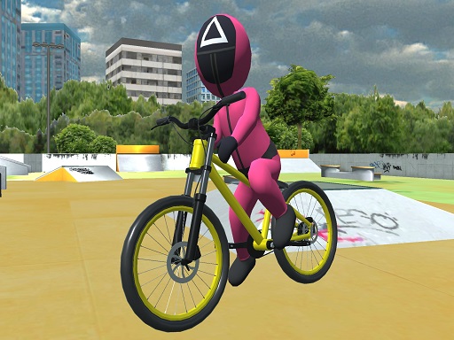 Squid Gamer BMX: Master Tricks in This Casual Game