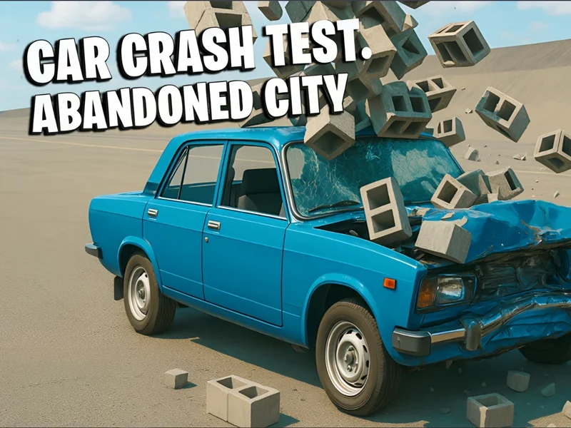 Car Crash Test: Demolish & Drive in Abandoned City Online