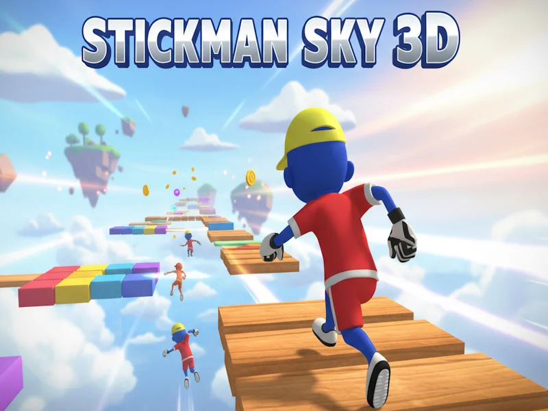 Stickman Sky 3D: Test Your Reflexes in the Sky!