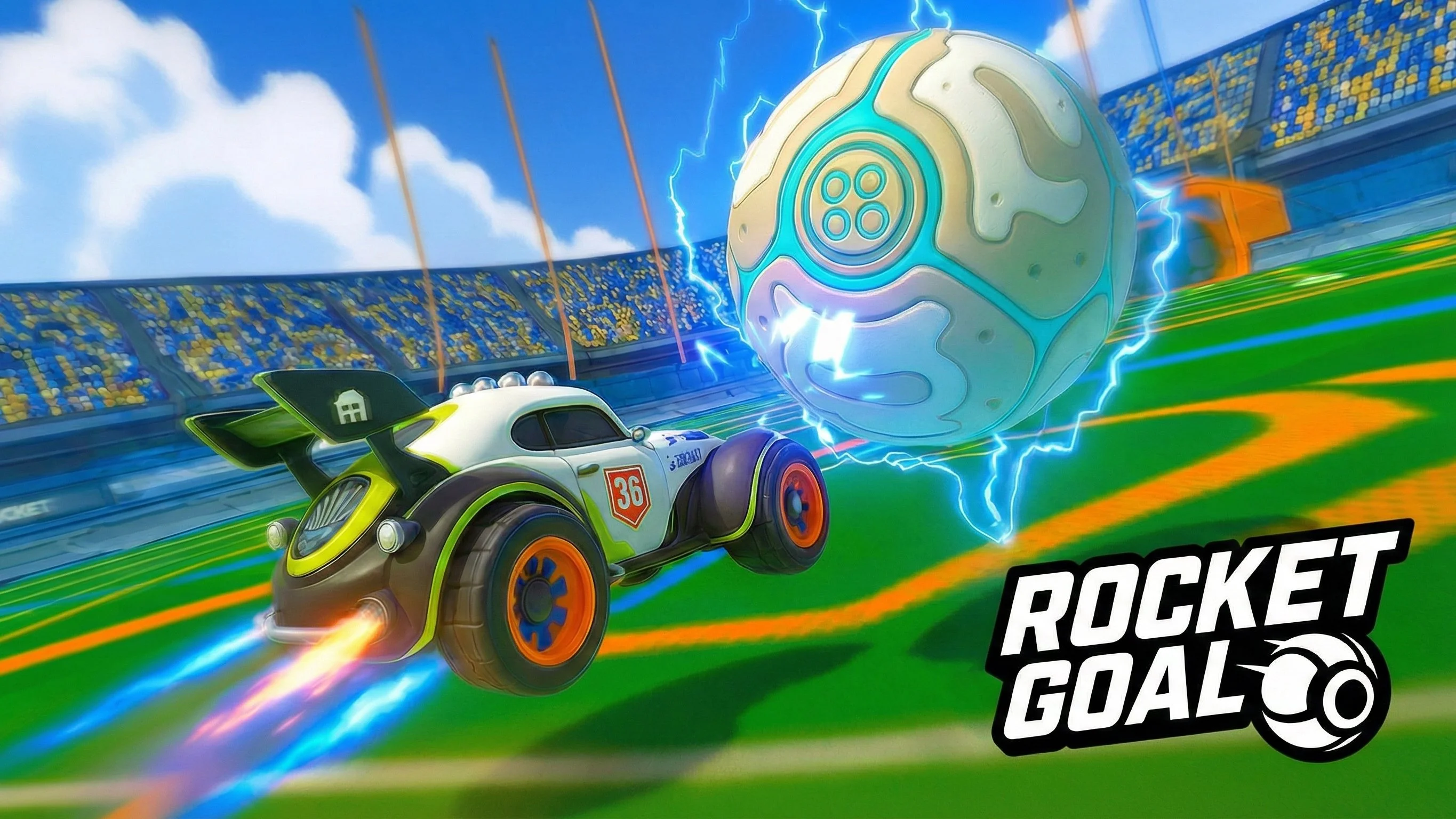 RocketGoal.io: Score Epic Goals in This Car Soccer Game