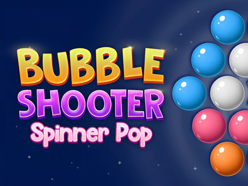 Bubble Shooter: Spinner Pop - Relaxing Puzzle Fun Online