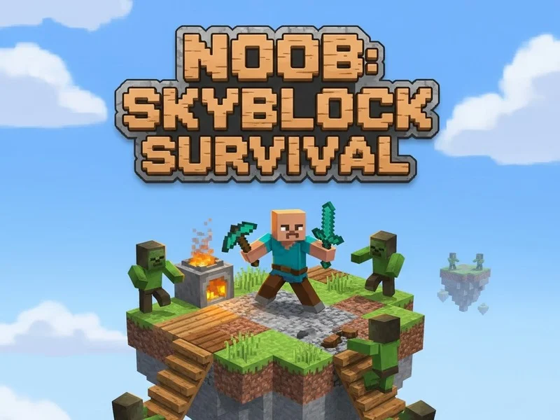 Noob: Skyblock Survival - Build Your Island Escape Free thumbnail